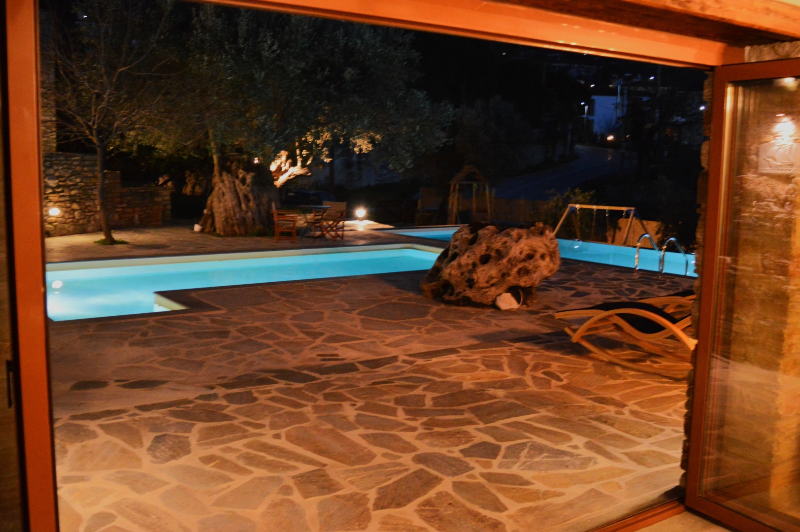 By night The House of Prince Styra Evia - New Building (2)